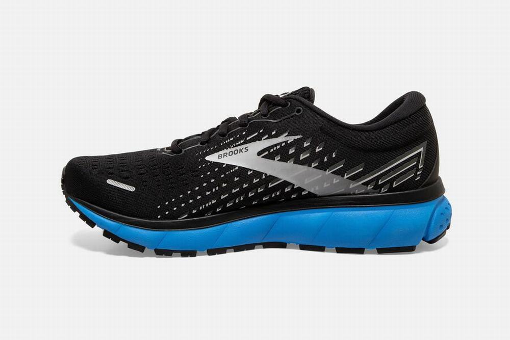 Chaussures Running Brooks Ghost 13 Noir / Grise / Bleu Homme | YBL-78140358