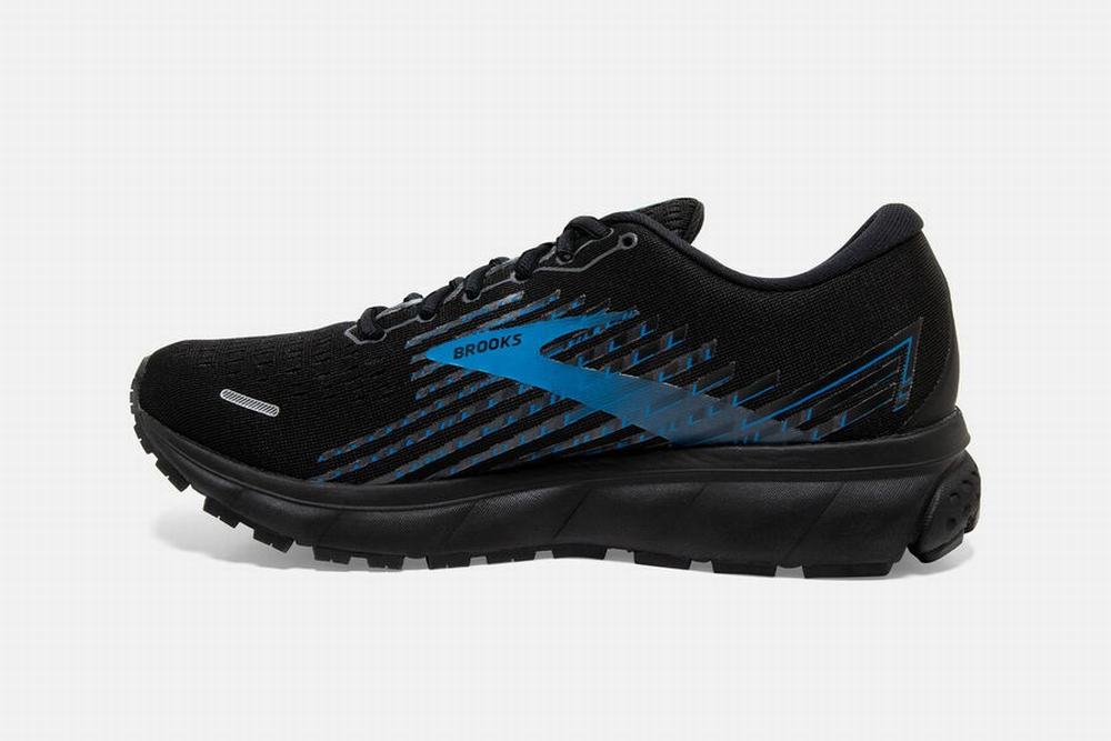 Chaussures Running Brooks Ghost 13 GTX Noir / Grise / Bleu Homme | BPW-28734759