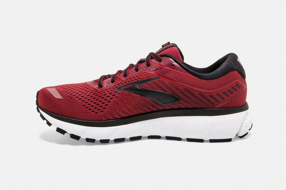 Chaussures Running Brooks Ghost 12 Rouge / Noir Homme | PEH-98045442