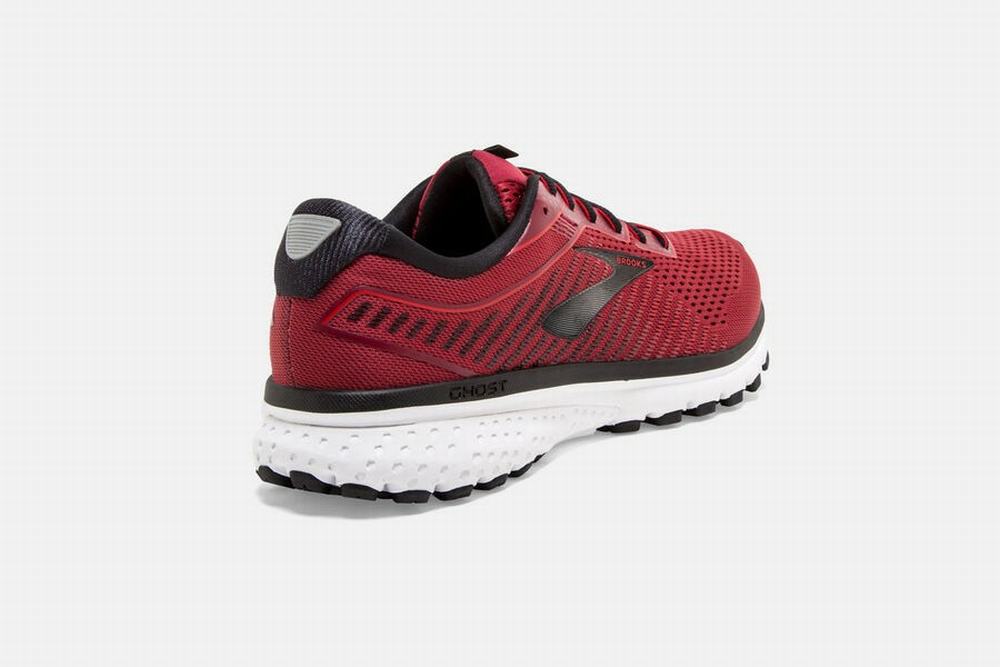 Chaussures Running Brooks Ghost 12 Rouge / Noir Homme | PEH-98045442