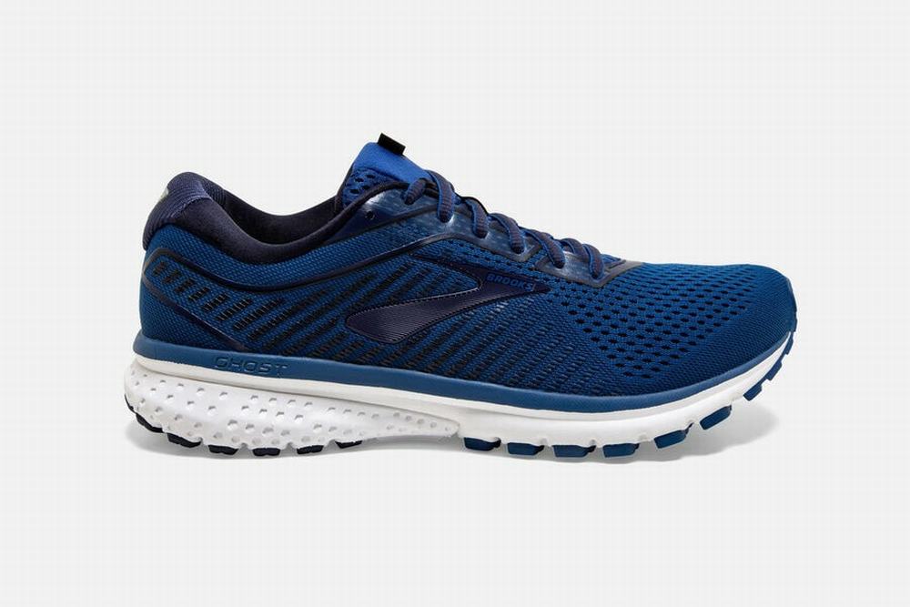 Chaussures Running Brooks Ghost 12 Bleu / Bleu Marine / Noir Homme | TBN-91669589