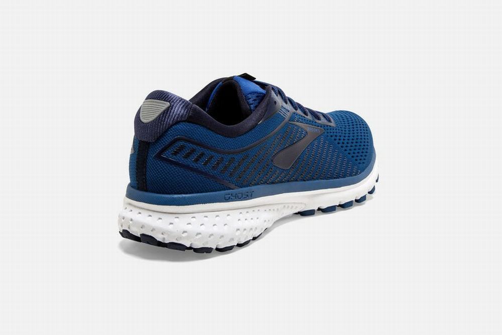 Chaussures Running Brooks Ghost 12 Bleu / Bleu Marine / Noir Homme | TBN-91669589