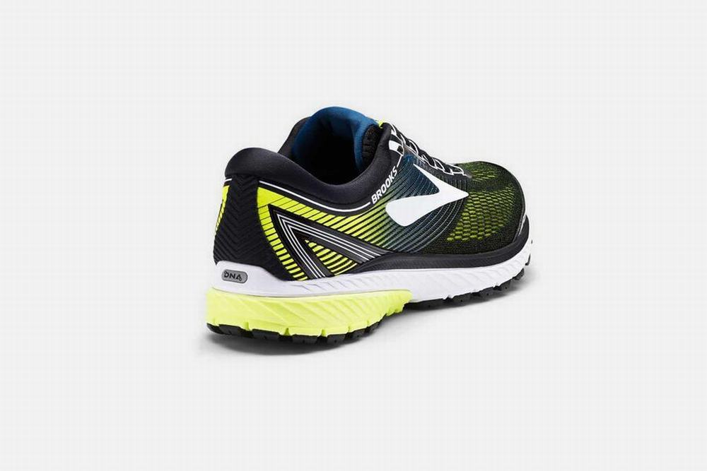 Chaussures Running Brooks Ghost 10 Noir / Jaune Homme | XXJ-88291878