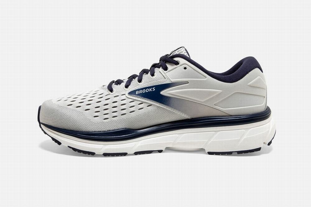 Chaussures Running Brooks Dyad 11 Grise / Bleu Marine Homme | CUI-91256048