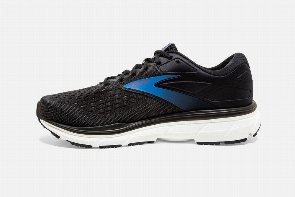 Chaussures Running Brooks Dyad 11 Noir / Bleu Homme | CUZ-42993422