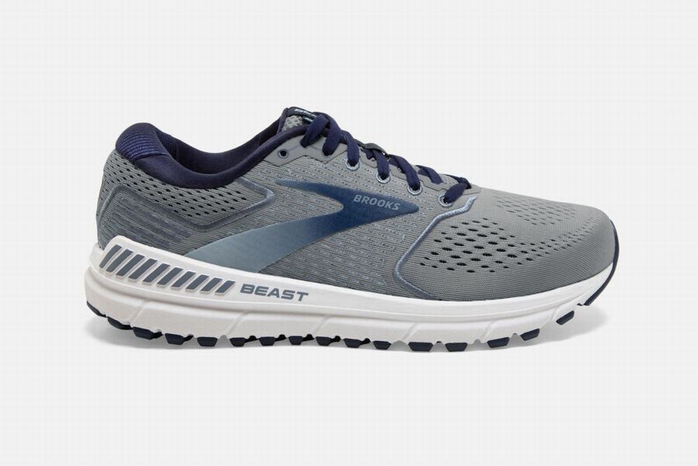 Chaussures Running Brooks Beast 20 Bleu / Grise / Bleu Marine Homme | QLB-08920127