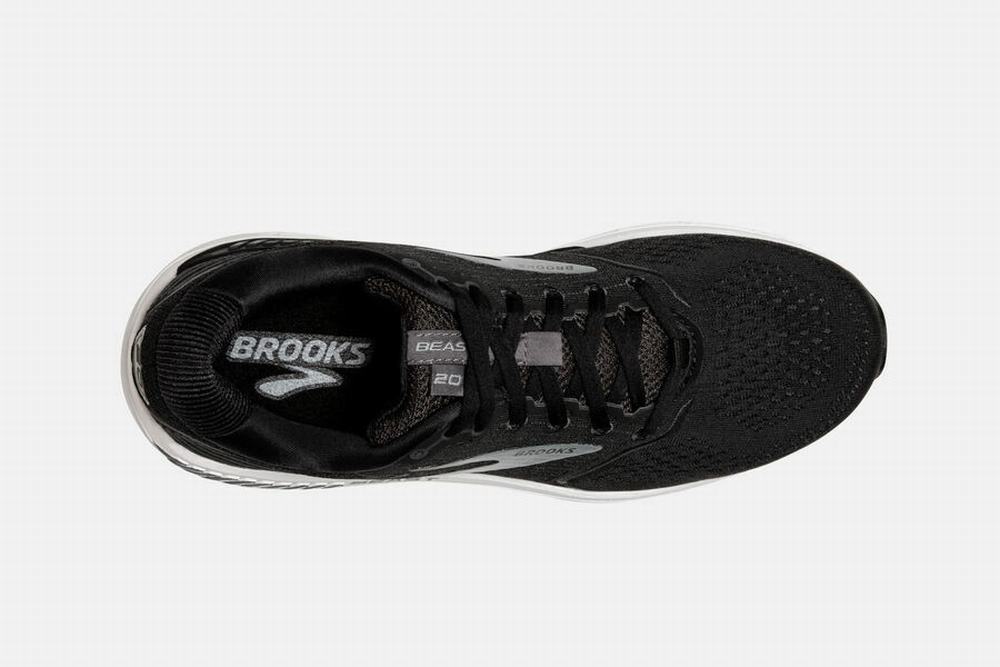 Chaussures Running Brooks Beast 20 Noir / Grise Homme | VWL-38274246