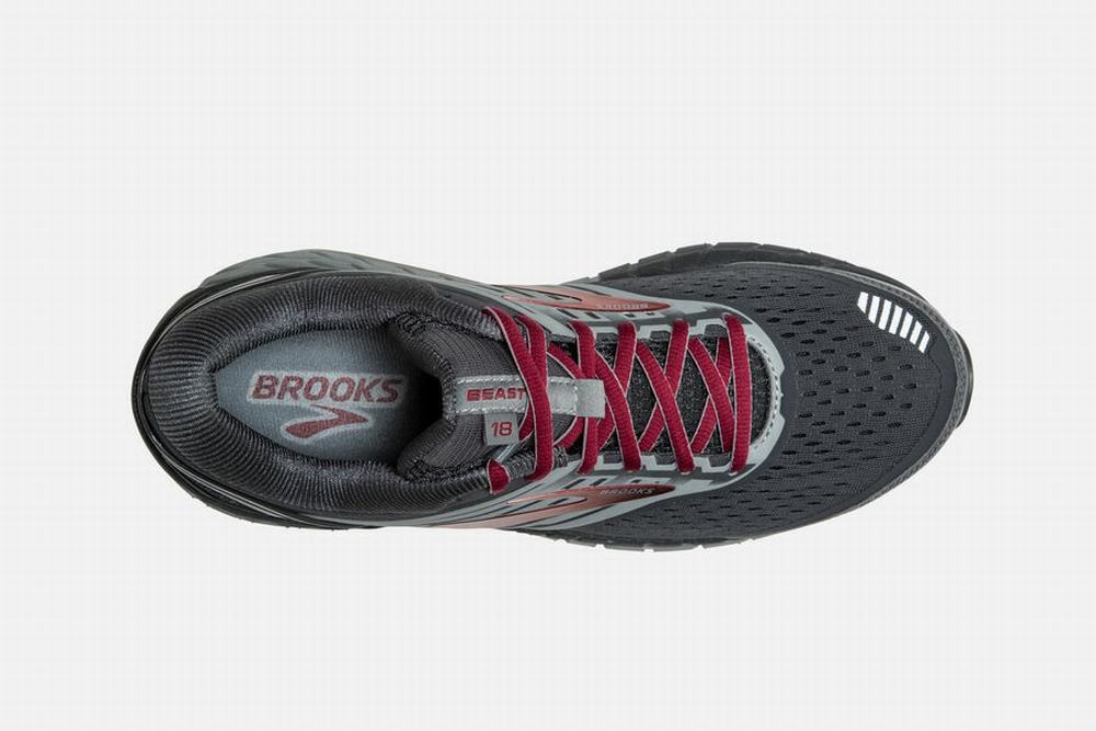 Chaussures Running Brooks Beast 18 Grise Foncé Homme | WXC-91267682