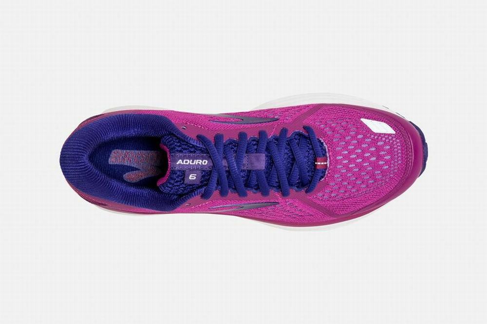 Chaussures Running Brooks Aduro 6 Violette / Blanche Homme | ERJ-08933883