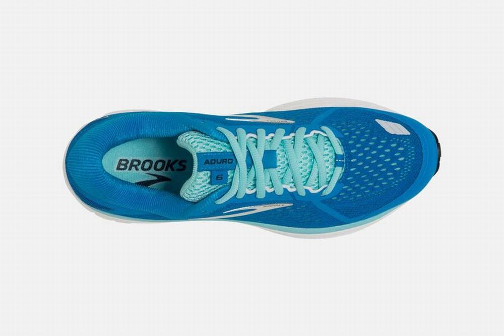 Chaussures Running Brooks Aduro 6 Bleu / Argent / Blanche Homme | FPN-84043442