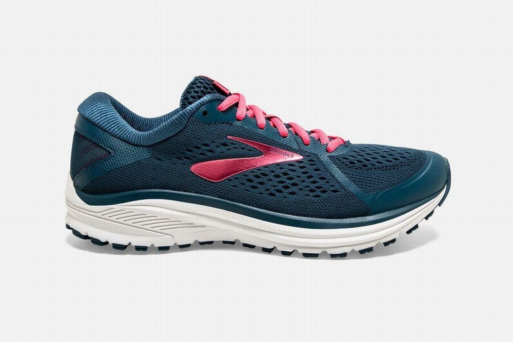 Chaussures Running Brooks Aduro 6 Bleu / Rose / Blanche Homme | FRP-13529289