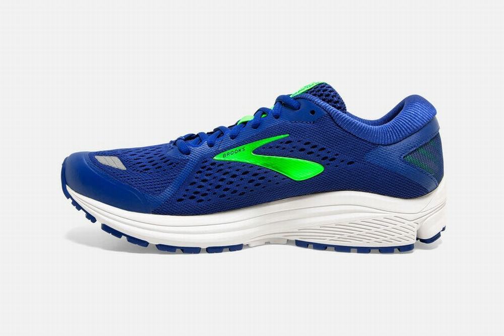 Chaussures Running Brooks Aduro 6 Bleu / Vert Clair / Blanche Homme | ZPA-78918305