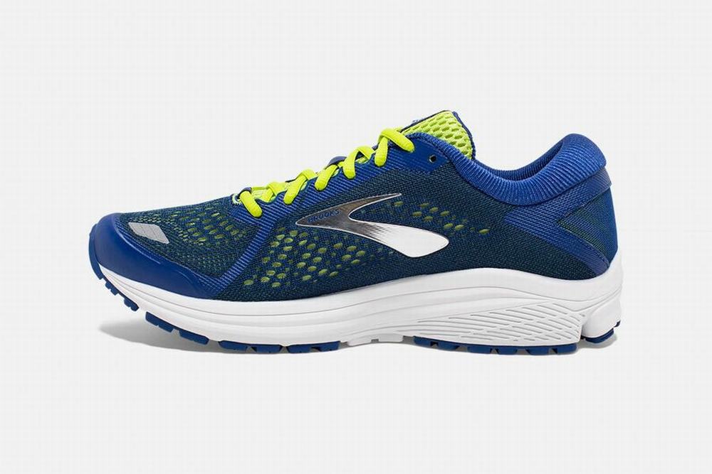 Chaussures Running Brooks Aduro 6 Bleu / Vert Clair / Blanche Homme | WDW-91022818