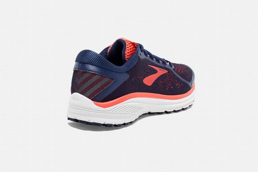 Chaussures Running Brooks Aduro 6 Bleu / Corail / Blanche Homme | IUX-75400925