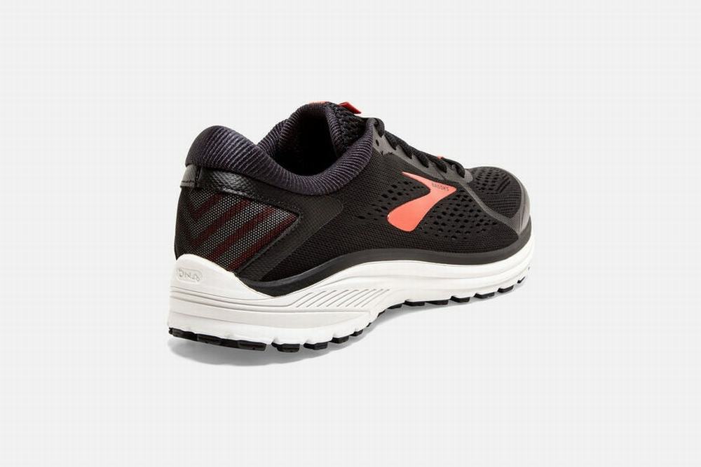 Chaussures Running Brooks Aduro 6 Noir / Rose / Blanche Homme | EKB-85757202