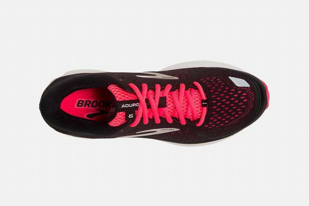 Chaussures Running Brooks Aduro 6 Noir / Rose / Argent Homme | IVD-36426603