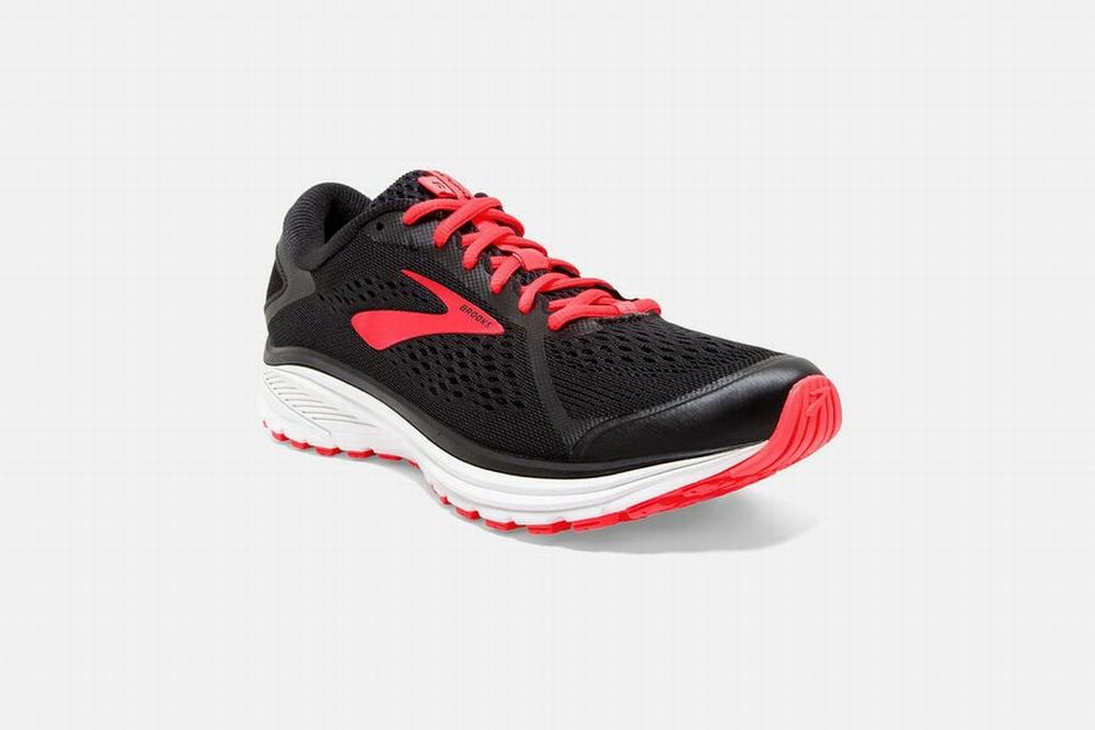 Chaussures Running Brooks Aduro 6 Noir / Corail / Blanche Homme | PPC-78989651