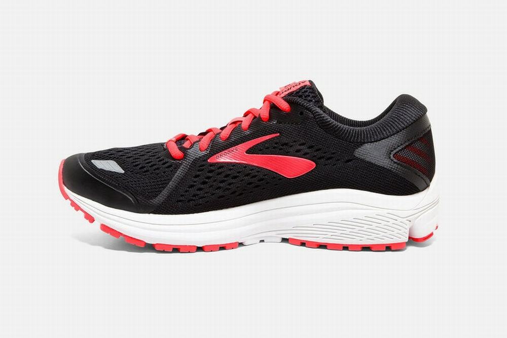 Chaussures Running Brooks Aduro 6 Noir / Corail / Blanche Homme | PPC-78989651