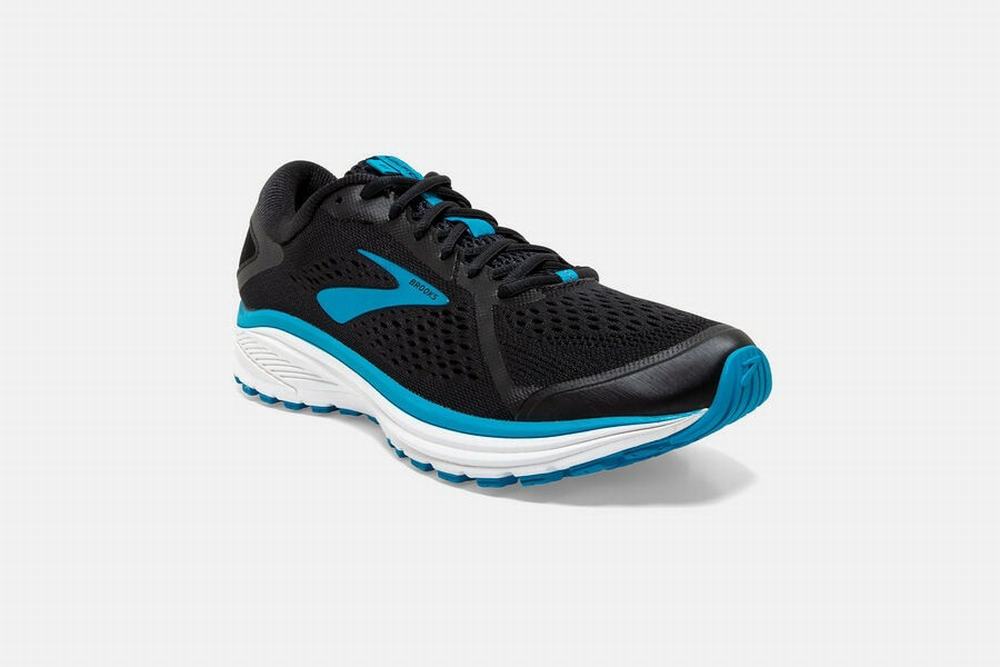 Chaussures Running Brooks Aduro 6 Noir / Bleu / Blanche Homme | IDZ-59554181