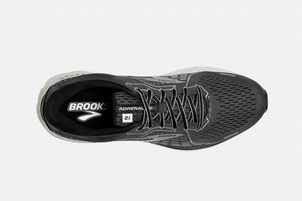 Chaussures Running Brooks Adrenaline GTS 21 Noir / Grise Homme | PUR-74669255