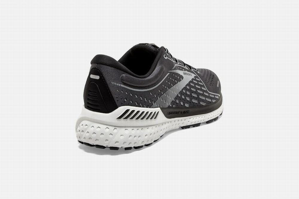 Chaussures Running Brooks Adrenaline GTS 21 Noir / Grise Homme | PUR-74669255