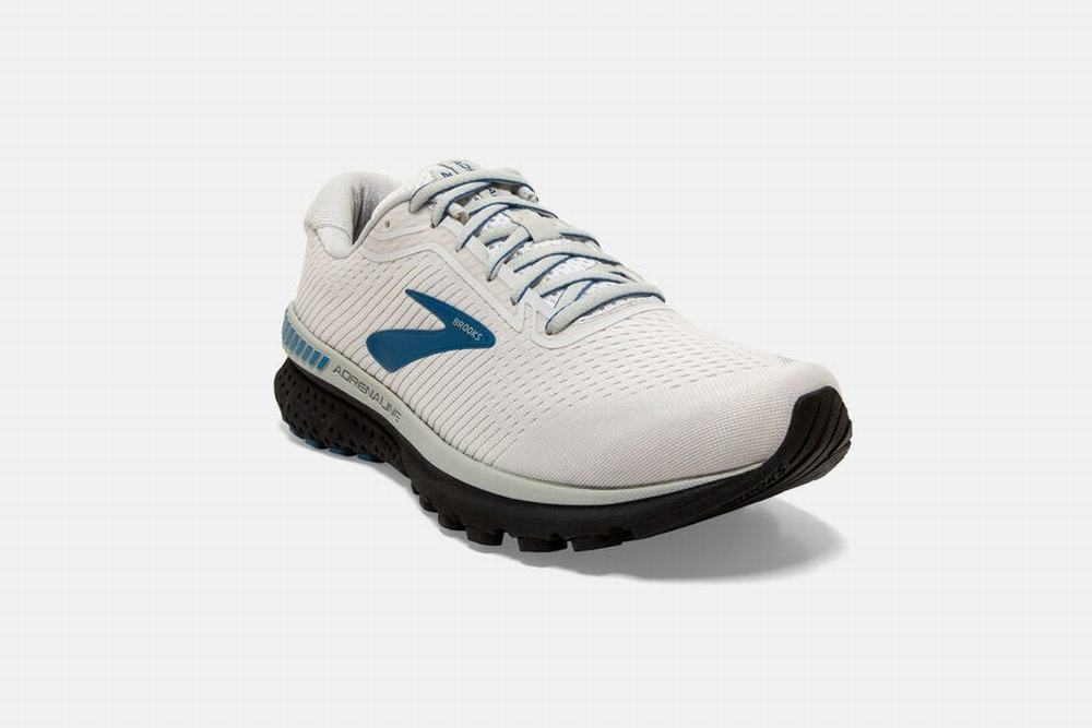 Chaussures Running Brooks Adrenaline GTS 20 Blanche / Grise / Noir Homme | LCE-06031458