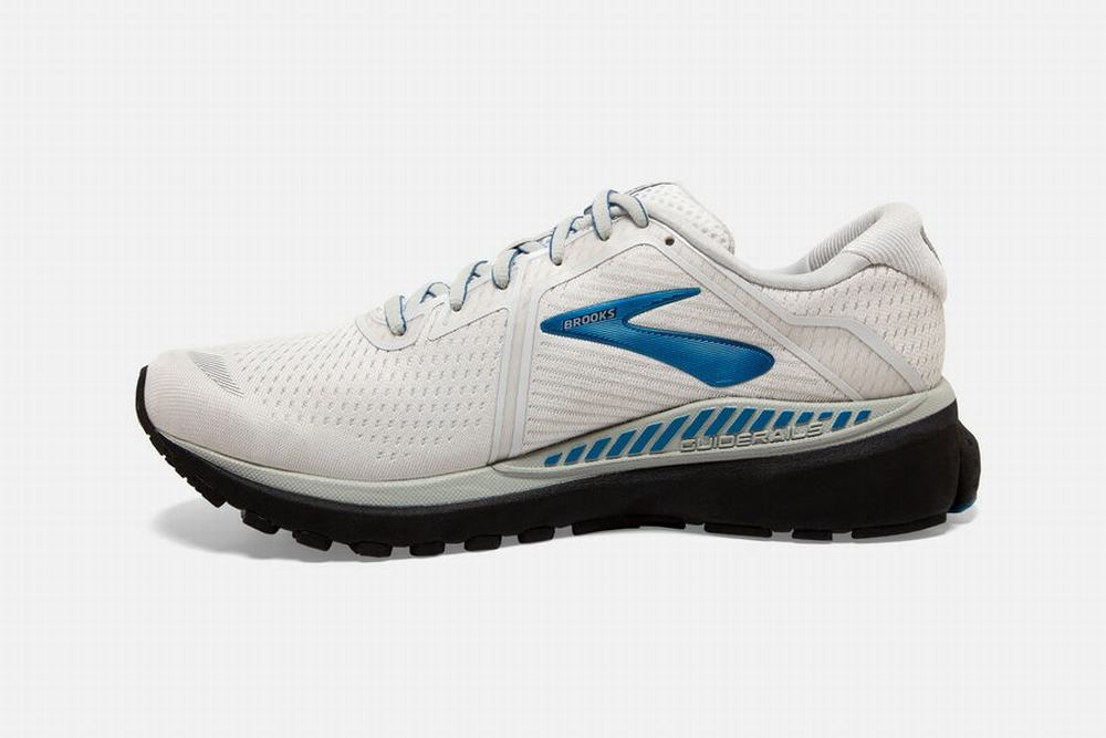 Chaussures Running Brooks Adrenaline GTS 20 Blanche / Grise / Noir Homme | LCE-06031458