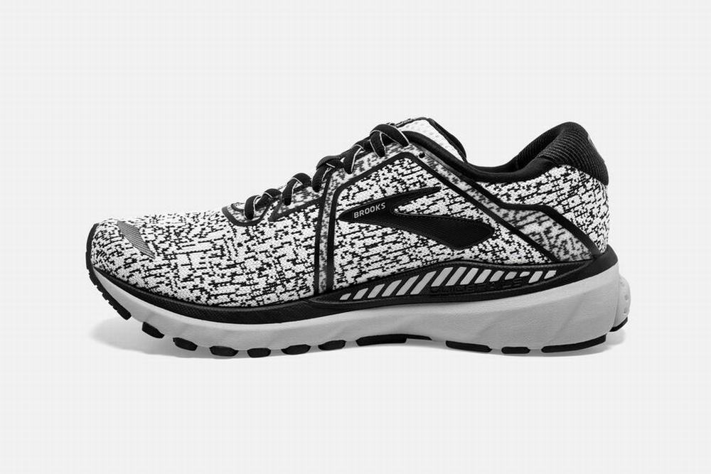 Chaussures Running Brooks Adrenaline GTS 20 Blanche / Noir / Grise Homme | CZL-60639685