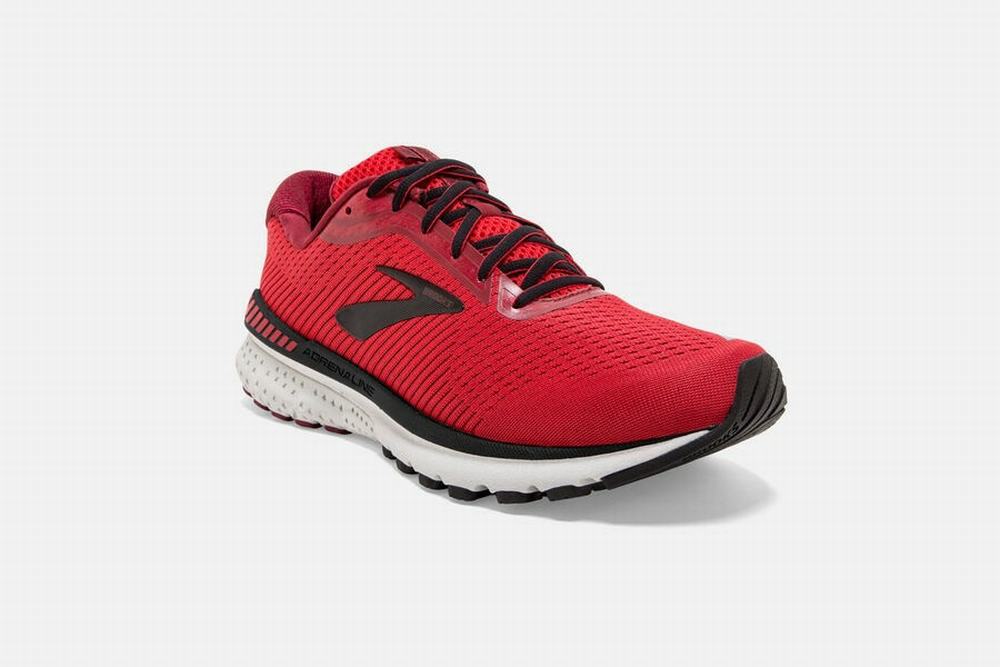 Chaussures Running Brooks Adrenaline GTS 20 Rouge / Noir / Grise Homme | NGG-32722234