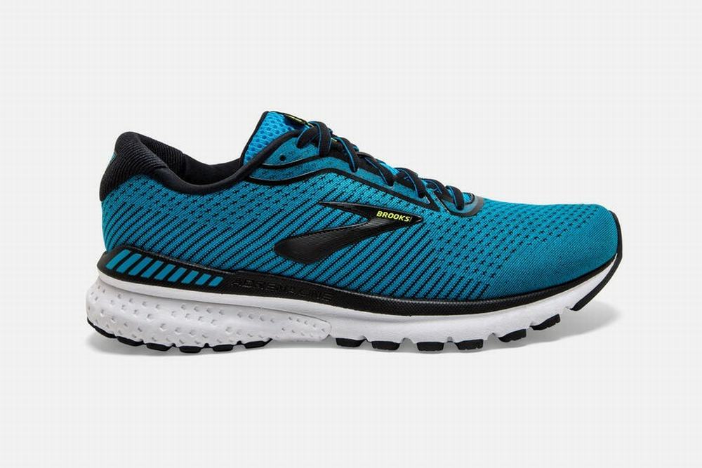 Chaussures Running Brooks Adrenaline GTS 20 Bleu / Noir Homme | NNP-25673066