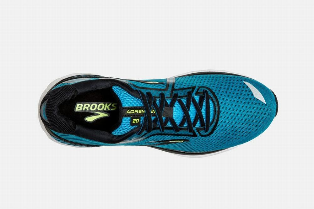 Chaussures Running Brooks Adrenaline GTS 20 Bleu / Noir Homme | NNP-25673066