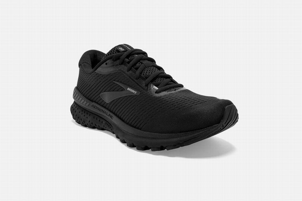 Chaussures Running Brooks Adrenaline GTS 20 Noir / Grise Homme | DAF-84224283