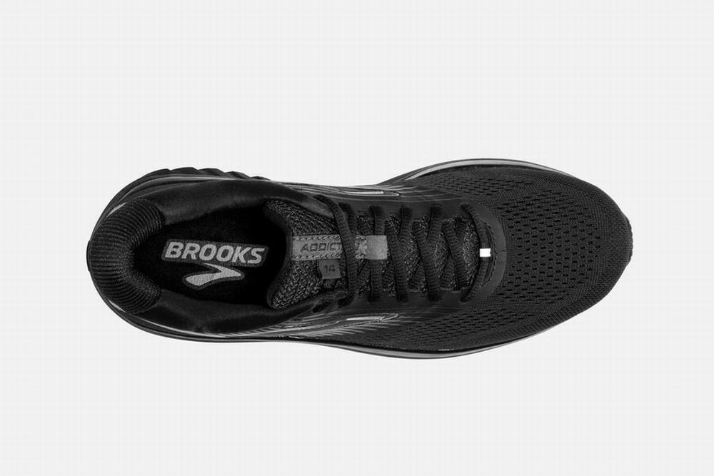 Chaussures Running Brooks Addiction 14 Noir / Grise / Noir Homme | TRJ-86737590