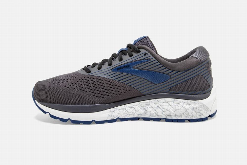 Chaussures Running Brooks Addiction 14 Noir / Bleu / Noir Homme | CUL-76376636