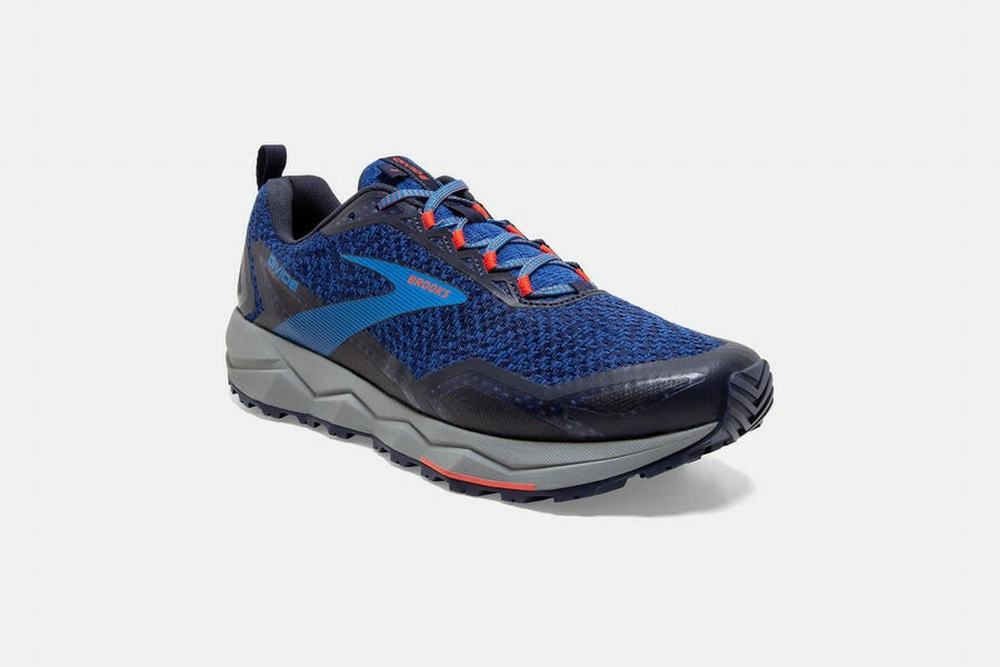 Chaussures Running Brooks Divide Bleu / Bleu Marine / Rose Homme | AEK-67606604