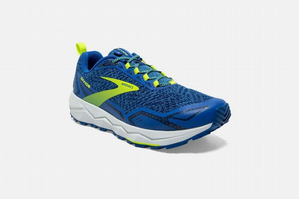 Chaussures Running Brooks Divide Bleu Homme | JHY-15133419