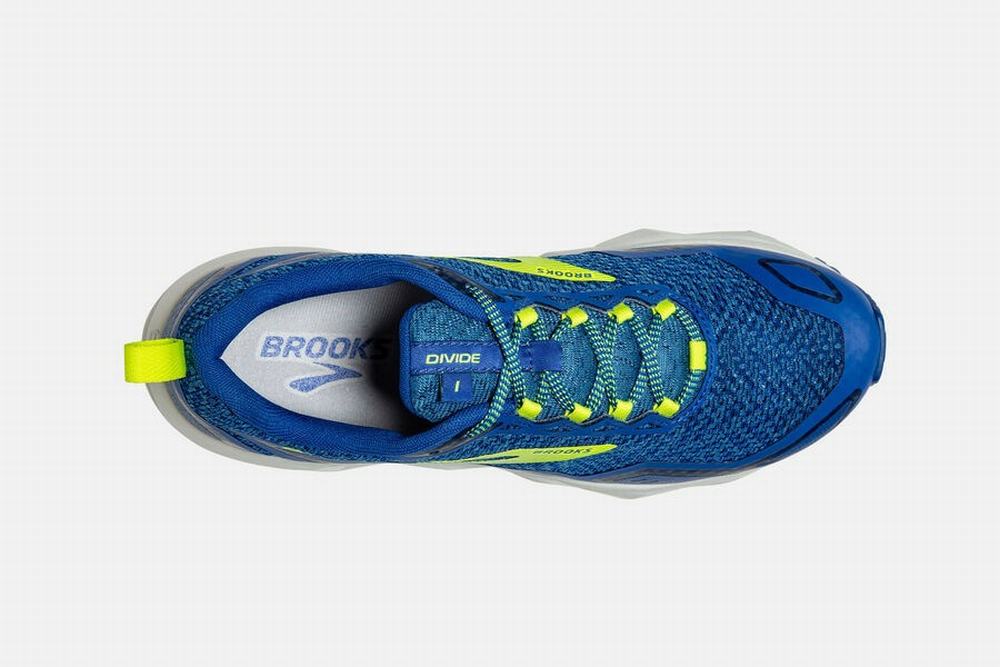 Chaussures Running Brooks Divide Bleu Homme | JHY-15133419