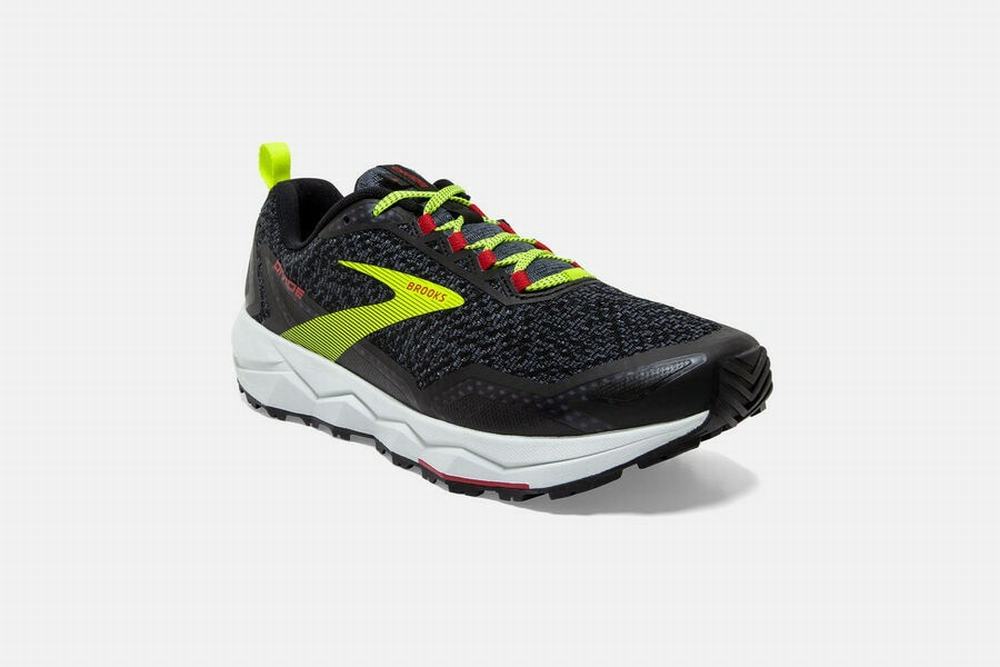 Chaussures Running Brooks Divide Noir / Rouge Homme | QMD-42541947