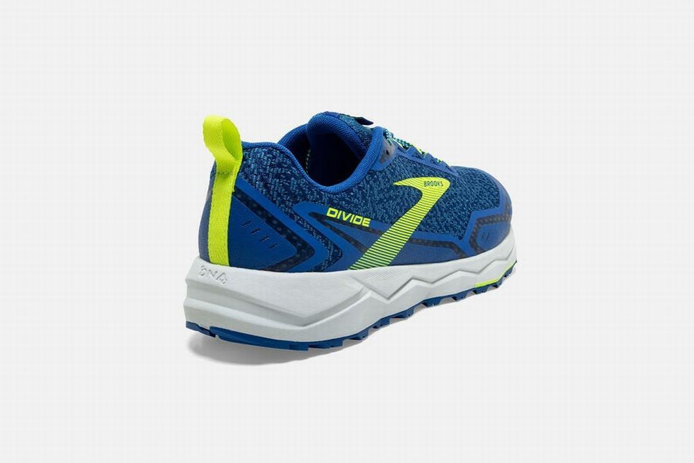 Chaussures Running Brooks Divide Bleu Homme | JHY-15133419