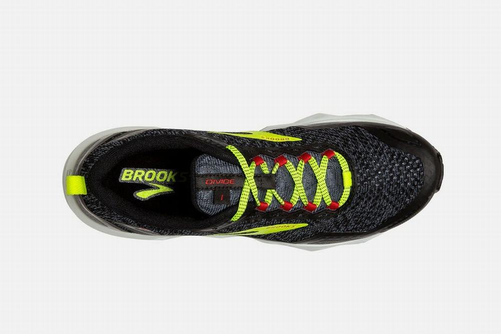 Chaussures Running Brooks Divide Noir / Rouge Homme | QMD-42541947