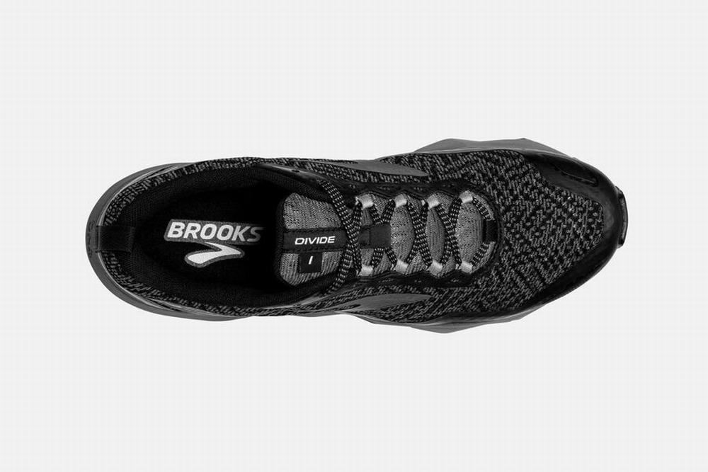 Chaussures Running Brooks Divide Noir / Grise Homme | UWA-25341925