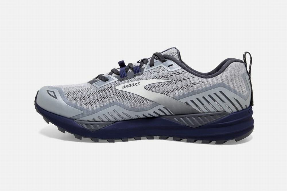 Chaussures Running Brooks Cascadia 15 Grise / Argent / Noir Homme | KOH-53428211