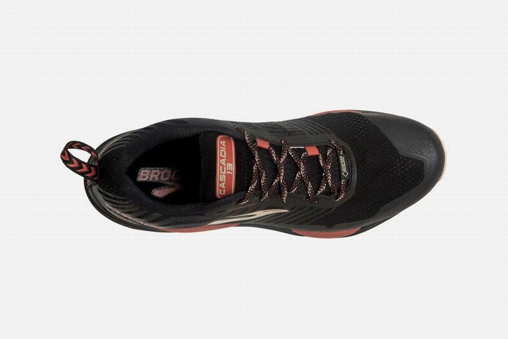 Chaussures Running Brooks Cascadia 13 GTX Noir Homme | KTU-09705425