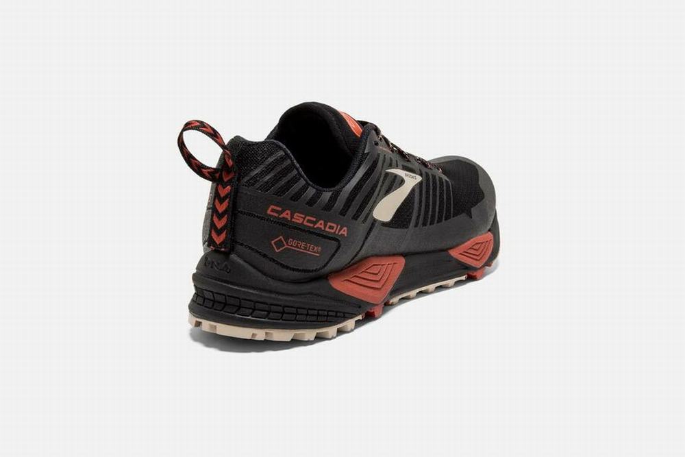 Chaussures Running Brooks Cascadia 13 GTX Noir Homme | KTU-09705425