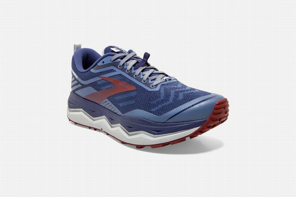 Chaussures Running Brooks Caldera 4 Bleu / Rouge Homme | KHG-75710866