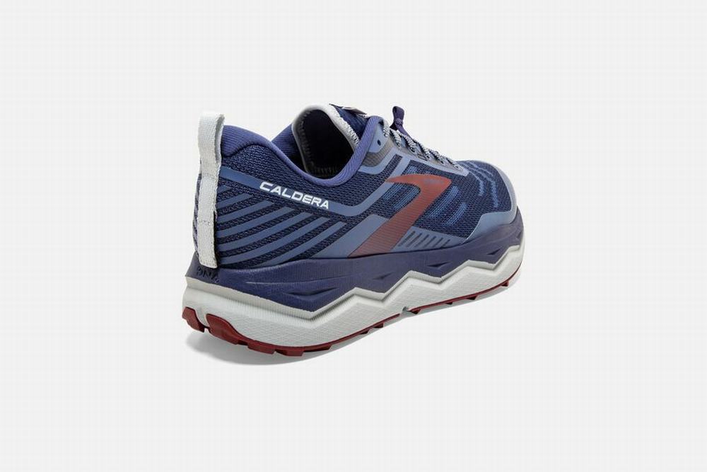 Chaussures Running Brooks Caldera 4 Bleu / Rouge Homme | KHG-75710866