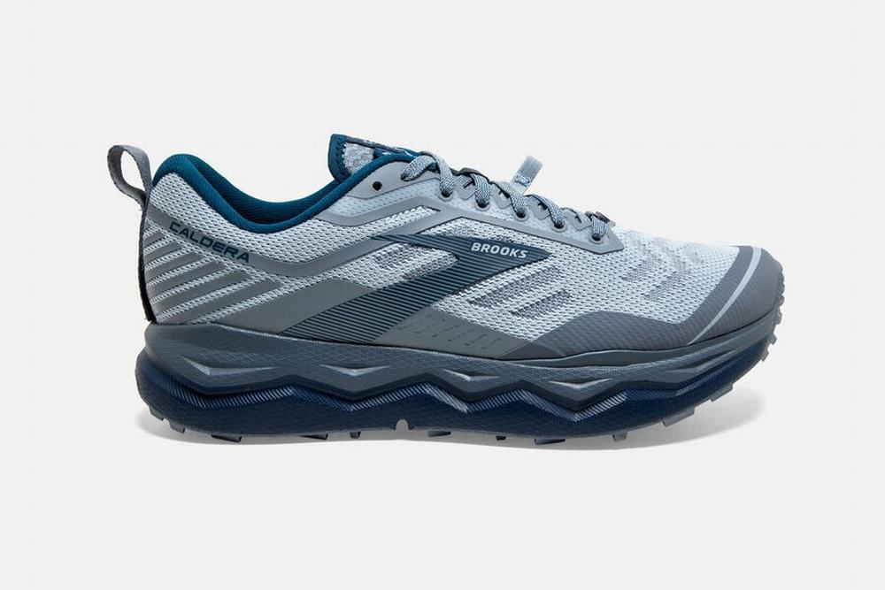 Chaussures Running Brooks Caldera 4 Bleu / Bleu Marine / Grise Homme | QWD-44143539