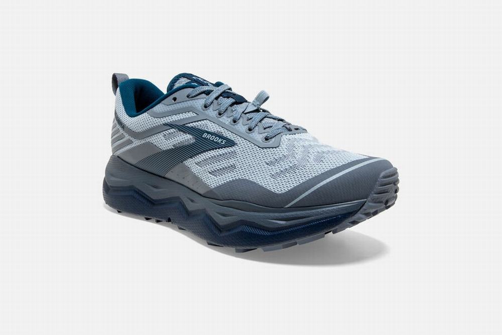 Chaussures Running Brooks Caldera 4 Bleu / Bleu Marine / Grise Homme | QWD-44143539