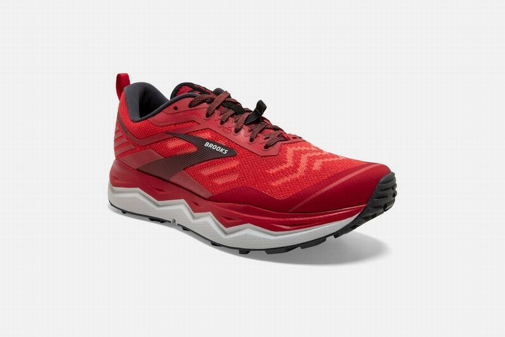 Chaussures Running Brooks Caldera 4 Rouge / Grise Homme | WJO-92053150