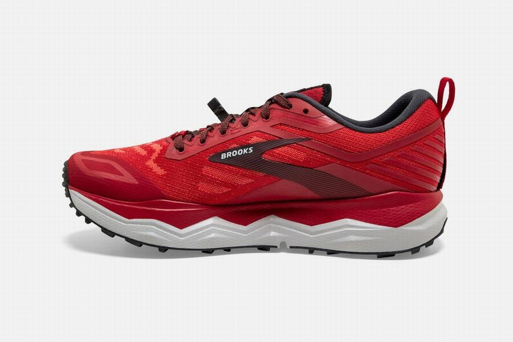 Chaussures Running Brooks Caldera 4 Rouge / Grise Homme | WJO-92053150